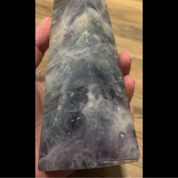 ✨ HP ✨ Large Fluorite ✨ Tower--Marbled Look ✨ - Picture 11 of 11